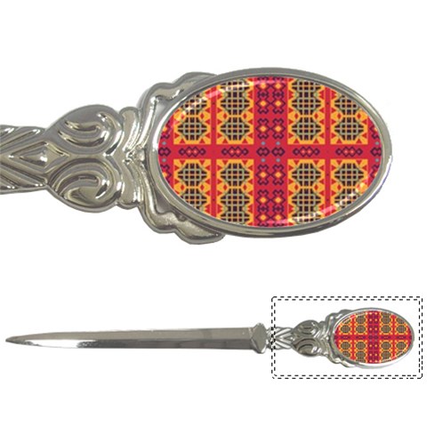 Shapes in retro colors2                                                           Letter Opener from ArtsNow.com Front