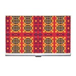 Shapes in retro colors2                                                           Business Card Holder