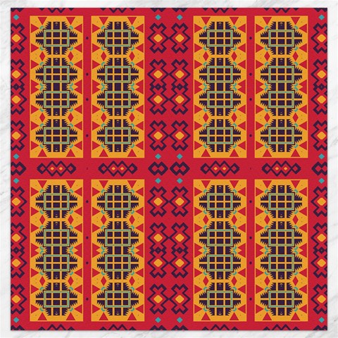 Shapes in retro colors2                                                           Canvas 12  x 12  from ArtsNow.com 11.4 x11.56  Canvas - 1