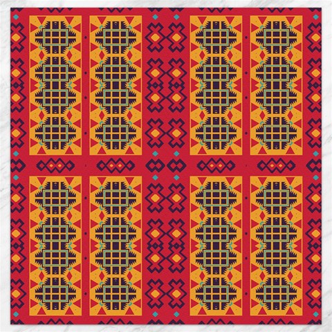 Shapes in retro colors2                                                           Canvas 16  x 16  from ArtsNow.com 15.2 x15.41  Canvas - 1