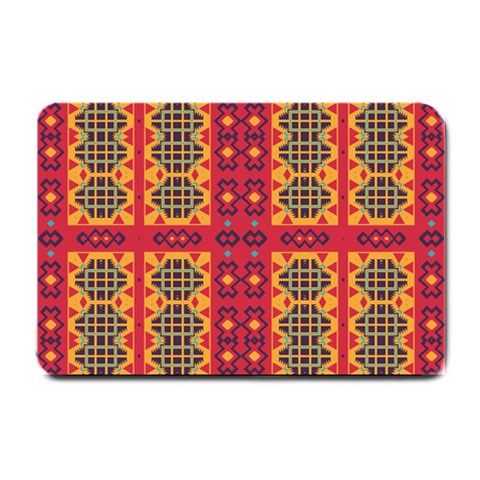 Shapes in retro colors2                                                           Small Doormat from ArtsNow.com 24 x16  Door Mat