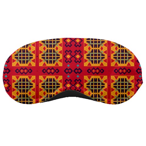 Shapes in retro colors2                                                           Sleeping Mask from ArtsNow.com Front