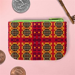 Shapes in retro colors2                                                          Mini Coin Purse from ArtsNow.com Back