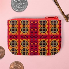 Shapes in retro colors2                                                          Mini Coin Purse from ArtsNow.com Back
