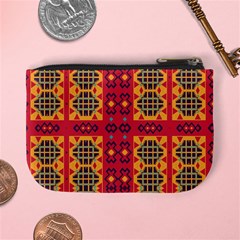 Shapes in retro colors2                                                          Mini Coin Purse from ArtsNow.com Back