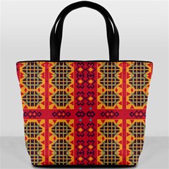 Shapes in retro colors2                                                           Bucket Bag from ArtsNow.com Front