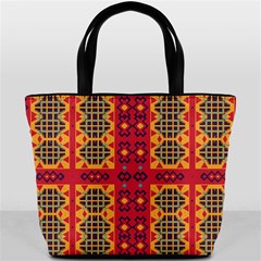 Shapes in retro colors2                                                           Bucket Bag from ArtsNow.com Back