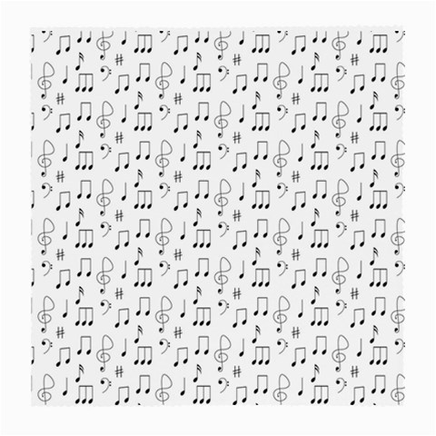 Music Notes Wallpaper Medium Glasses Cloth from ArtsNow.com Front