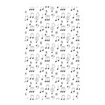 Music Notes Wallpaper Memory Card Reader (Rectangular)