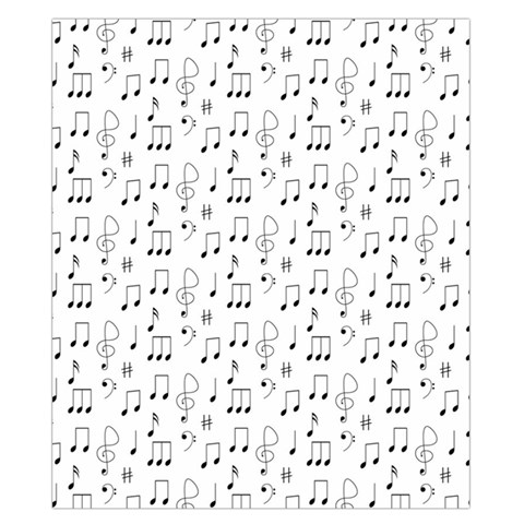 Music Notes Wallpaper Duvet Cover Double Side (California King Size) from ArtsNow.com Front