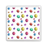 Egg Easter Texture Colorful Memory Card Reader (Square)