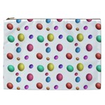 Egg Easter Texture Colorful Cosmetic Bag (XXL)