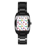 Egg Easter Texture Colorful Stainless Steel Barrel Watch