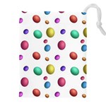 Egg Easter Texture Colorful Drawstring Pouch (5XL)