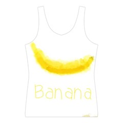 Banana Fruit Watercolor Painted Sport Tank Top  from ArtsNow.com Front