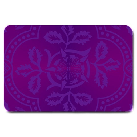 Cloister Advent Purple Large Doormat  from ArtsNow.com 30 x20  Door Mat