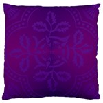 Cloister Advent Purple Large Cushion Case (Two Sides)