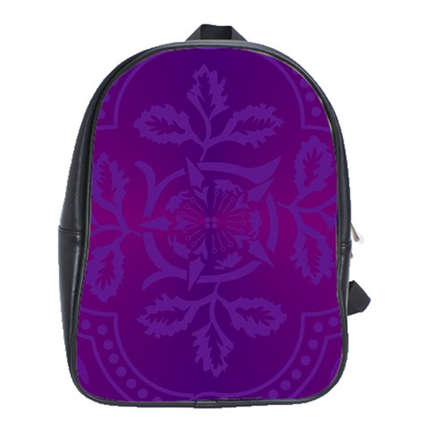 Cloister Advent Purple School Bag (XL) from ArtsNow.com Front