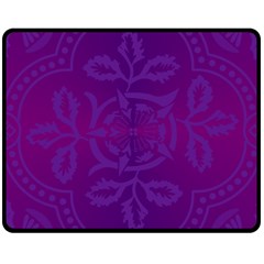 Cloister Advent Purple Double Sided Fleece Blanket (Medium)  from ArtsNow.com 58.8 x47.4  Blanket Front