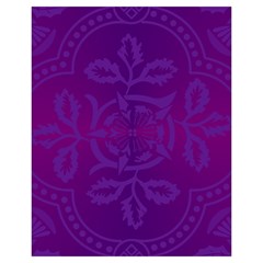 Cloister Advent Purple Drawstring Pouch (XL) from ArtsNow.com Front