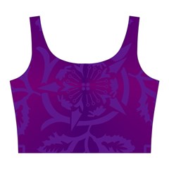 Cloister Advent Purple Midi Sleeveless Dress from ArtsNow.com Top Back