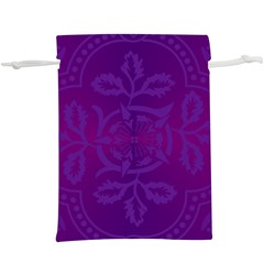 Cloister Advent Purple  Lightweight Drawstring Pouch (XL) from ArtsNow.com Back