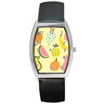 Fruit Barrel Style Metal Watch