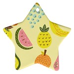 Fruit Star Ornament (Two Sides)