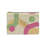Line Pattern Dot Cosmetic Bag (Medium)