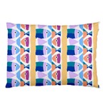 Illustrations Of Fish Texture Modulate Sea Pattern Pillow Case (Two Sides)