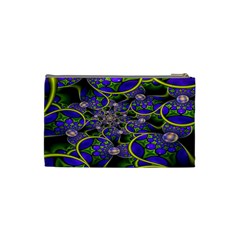 Fractalbubbles Cosmetic Bag (Small) from ArtsNow.com Back