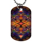 Fractal Flower Dog Tag (One Side)