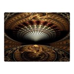 Fractal Illusion Double Sided Flano Blanket (Mini) 
