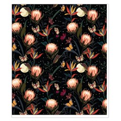 Seamless Garden Pattern Duvet Cover Double Side (California King Size) from ArtsNow.com Back