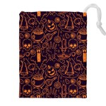 Halloween Pattern 5 Drawstring Pouch (4XL)