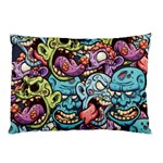Halloween Love Chains Pattern Pillow Case (Two Sides)