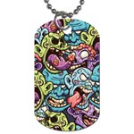 Halloween Love Dog Tag (Two Sides)