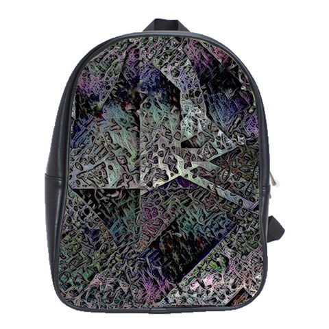 Erosion  School Bag (XL) from ArtsNow.com Front