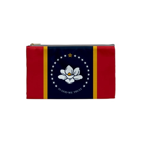 Flag of Mississippi Cosmetic Bag (Small) from ArtsNow.com Front