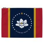 Flag of Mississippi Cosmetic Bag (XXL)