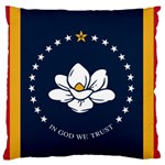 Flag of Mississippi Standard Flano Cushion Case (Two Sides)
