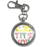 Let It Snow Key Chain Watches