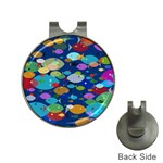 Illustrations Sea Fish Swimming Colors Hat Clips with Golf Markers