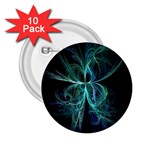 Psychic Energy Fractal 2.25  Button (10 pack)