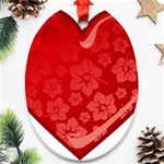 heart003_red Ornament (Oval)