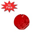 heart003_red 1  Mini Button (10 pack) 