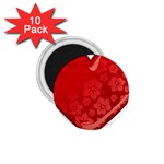 heart003_red 1.75  Magnet (10 pack) 