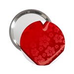 heart003_red 2.25  Handbag Mirror