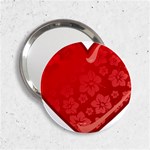 heart003_red 2.25  Handbag Mirror