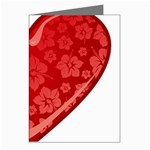 heart003_red Greeting Cards (Pkg of 8)